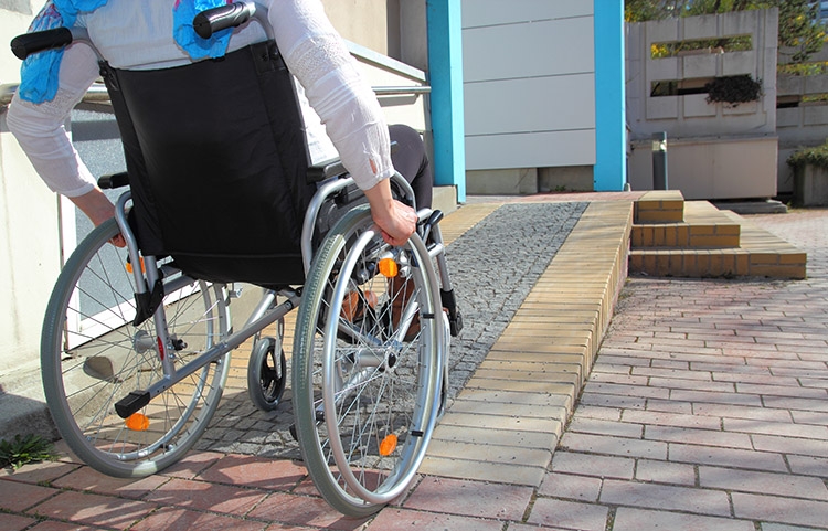 Bâtiment accessible aux personne en situation de handicap